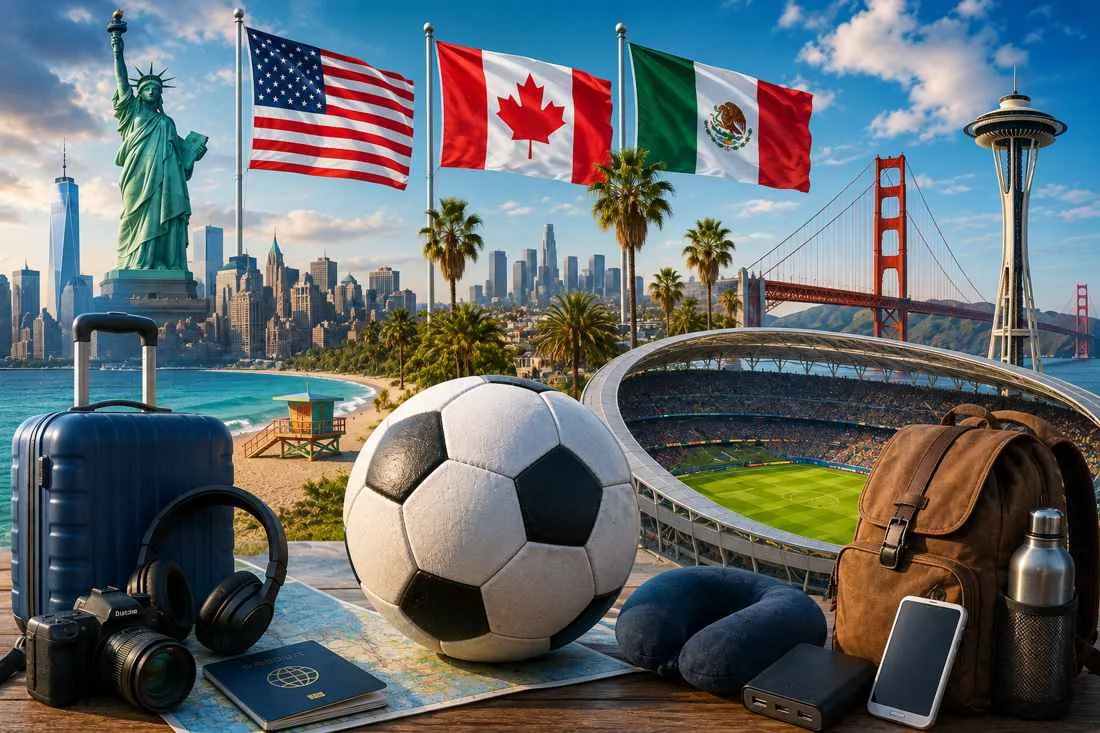 FIFA World Cup 2026 Travel Guide: Host Cities, Attractions, and Useful Travel Gear